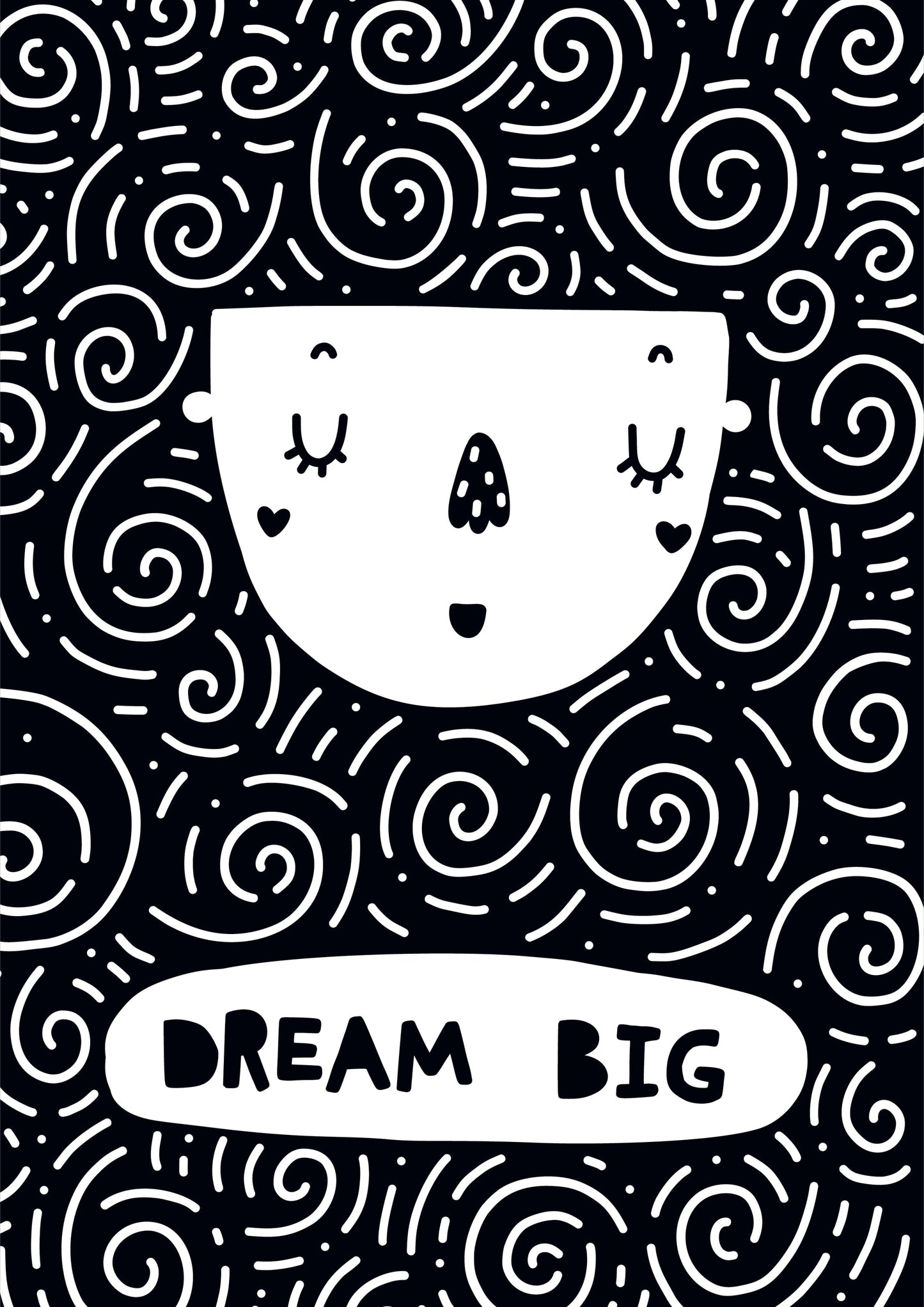 Dream Big! - Modern Wall Art -
