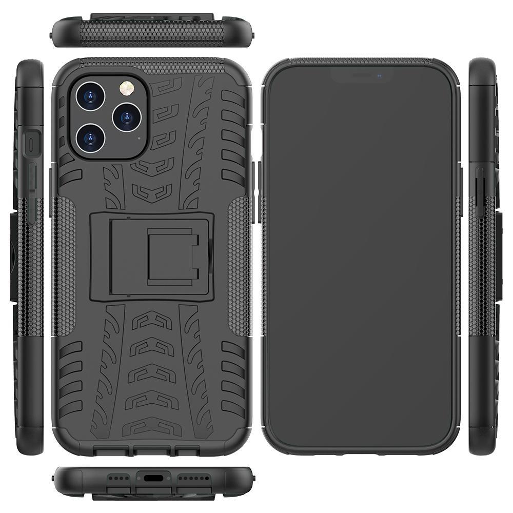 Hybrid Warrior Dual Layer Kickstand Case for Apple iPhone 12 Pro